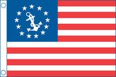 Taylor Made 8118 Sewn U.S. Yacht Flag - 12" x 18"